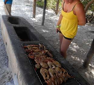 Grillfisch aus Mangroven Bootstour
