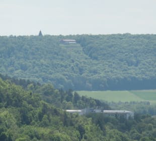 Ausblick vom Bismarckturm in Bad Kissingen