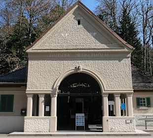 Die Talstation der Merkurbergbahn