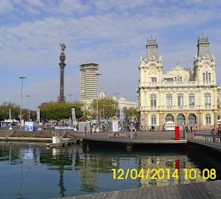 Der Hafen von Barcelona