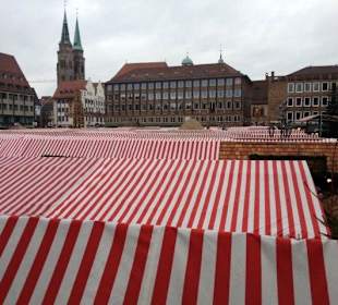 Weihnachtsmarkt von oben