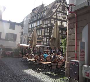 Altstadt Straßburg im Frühling