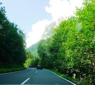 Mini - Steigung nach Fusch am GG