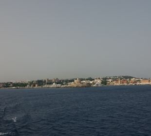 Die Überfahrt nach Marmaris vom Rhodos aus