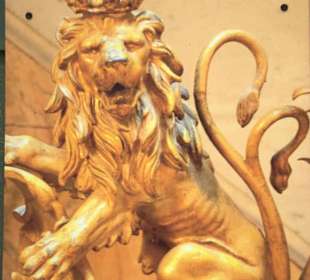 Bayerischer Löwe muß herhlten