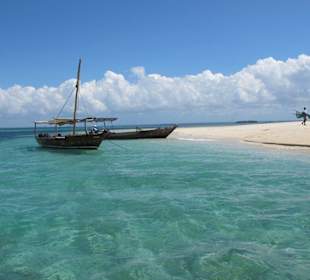 Inselstop bei der Blue Safari