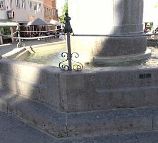 Kriegerbrunnen am Marktplatz