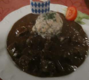 Gasthof Watzmann Abendessen auf der Terrasse