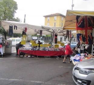 Wochenmarkt in Bergamo