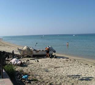 Na plaży w Siviris