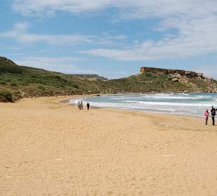 Strand Ghajn Tuffieha, Malta