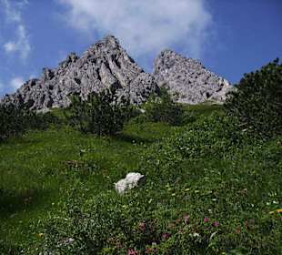 Weg zum Klettersteig