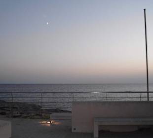 Strandpromenade/Meer