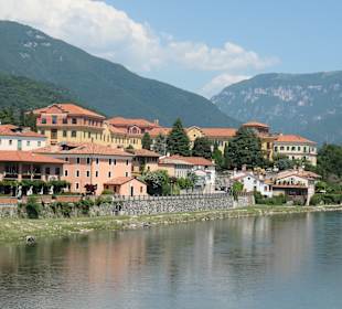 Blick von der Ponte degli Alpini