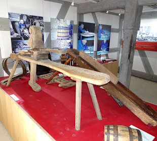 In der alten Büttnerei des Freilandmuseums