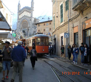 Oldie Tram in Soller