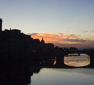 Vista de los puentes de Florencia