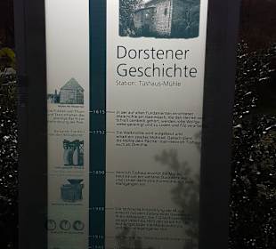 Tüshaus Mühle in Dorsten Deuten