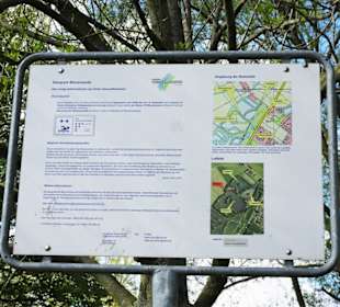 Infotafel am Seenpark