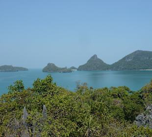 Ausblick beim Aussichtspunkt Emerald Lake