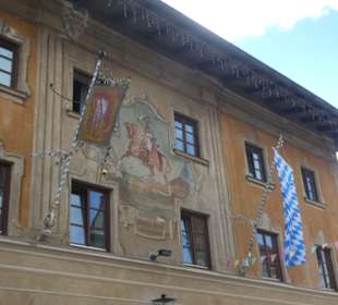 In der Altstadt von Partenkirchen