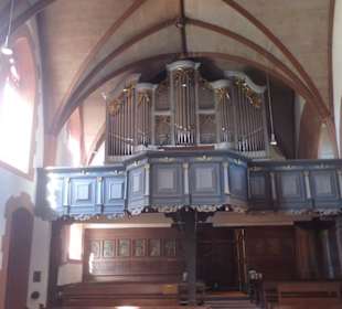 Blick auf die Orgel