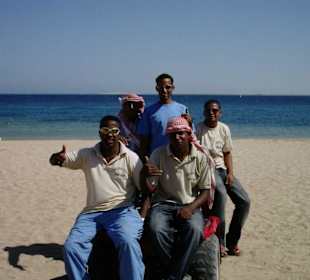 Chef Simsim und seine Truppe