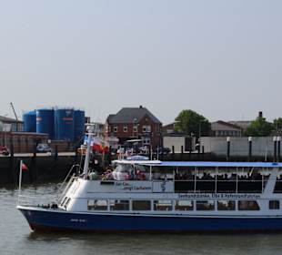 ... es geht zu den Seehundsbänken