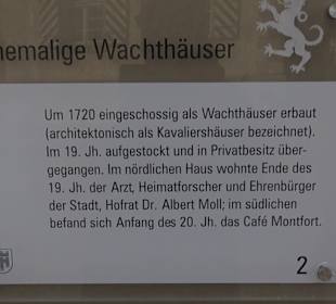 Ehemalige Wachthäuser