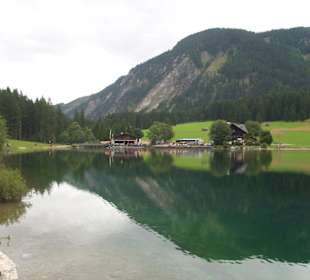Andere Seite des See, Blick zum Restaurant