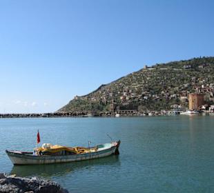 Sonnenschein und 25°C an der neuen Marina