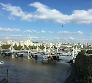 Ausblick auf London