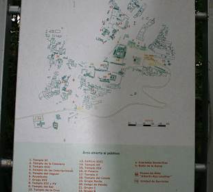 Plan kompleksu Palenque
