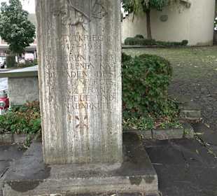 Kriegerdenkmal Schrannenplatz