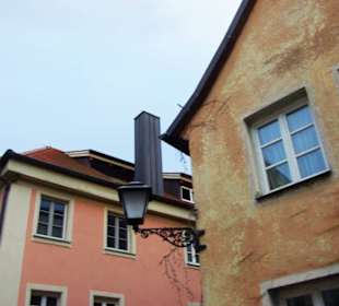 Die Laternen überall in der Altstadt