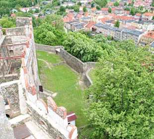 Widok z Wieży na Zamek