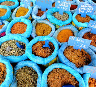 Impressionen vom Markt in Sainte-Anne