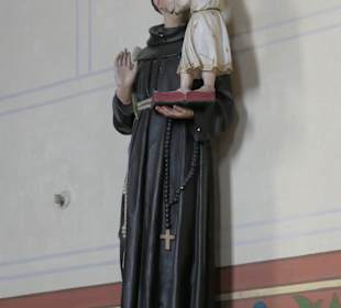 Die sehenswerte Kapelle außerhalb Bischwinds