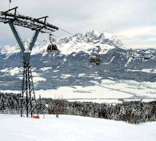 St. Johann in Tirol, Blick auf den Wilden Kaiser