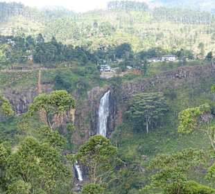 Wasserfall im Hochland