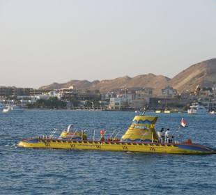 Żółta łódź podwodna