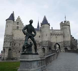 Die Burg Het Steen, mit jemanden später