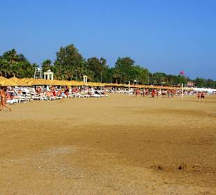 Vom Sunrise Richtung Side am Strand