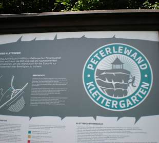 Peterlewand Klettergarten 