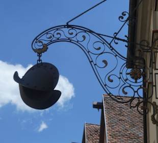 Zunftschild in Rothenburg ob der Tauber