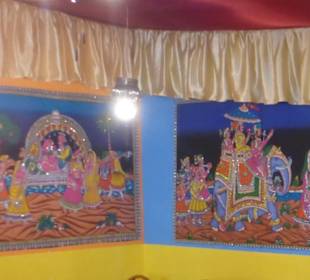 Blick in den Innenraum vom Indischen Curry Haus