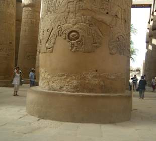 Riesiger Säulendurchmesser