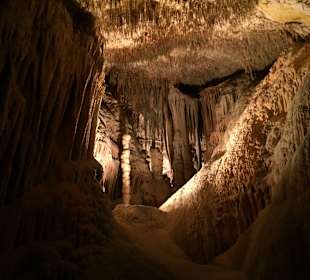 Tropfsteinhöhle – leider tropft es sehr wenig ):
