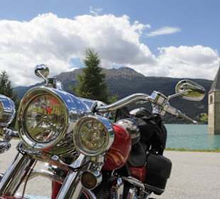 Motorrad-Touren Reschensee