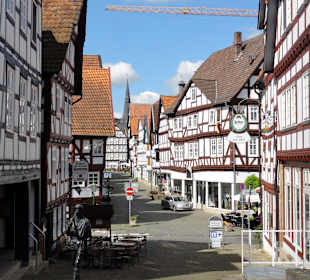 Impressionen aus der Altstadt von Melsungen